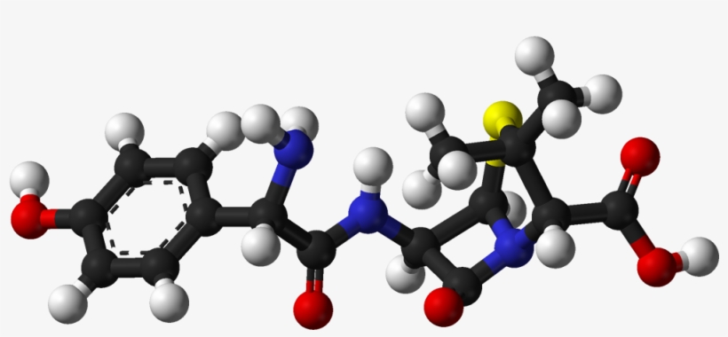 Full Size - Amoxicillin 3d Structure Animated, transparent png