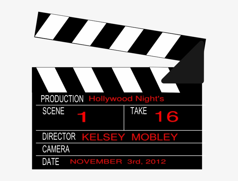 Small - Director' Clap Board Tile Coaster, transparent png