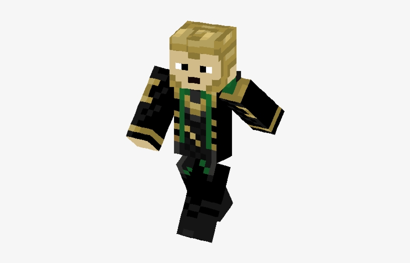 Loki Skin - Minecraft Tnt Skin, transparent png