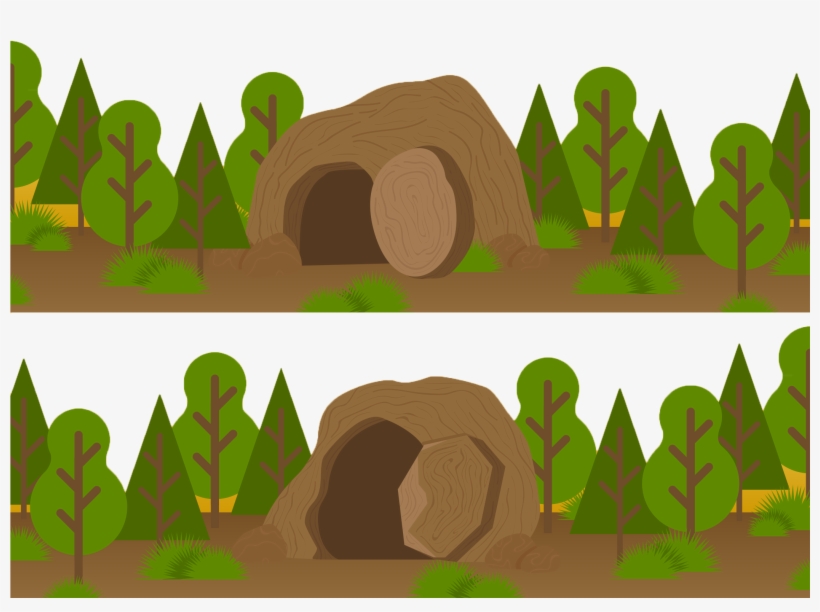Jpg Download Cave Vector Illustrator - Cave Cartoon, transparent png