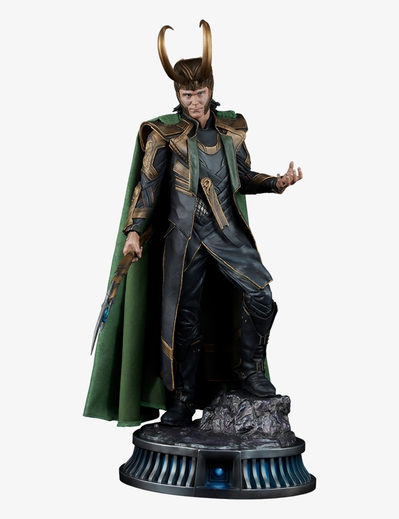 Loki Premium Format™ Figure - Avengers - Loki Premium Format Statue Figure - Sideshow, transparent png