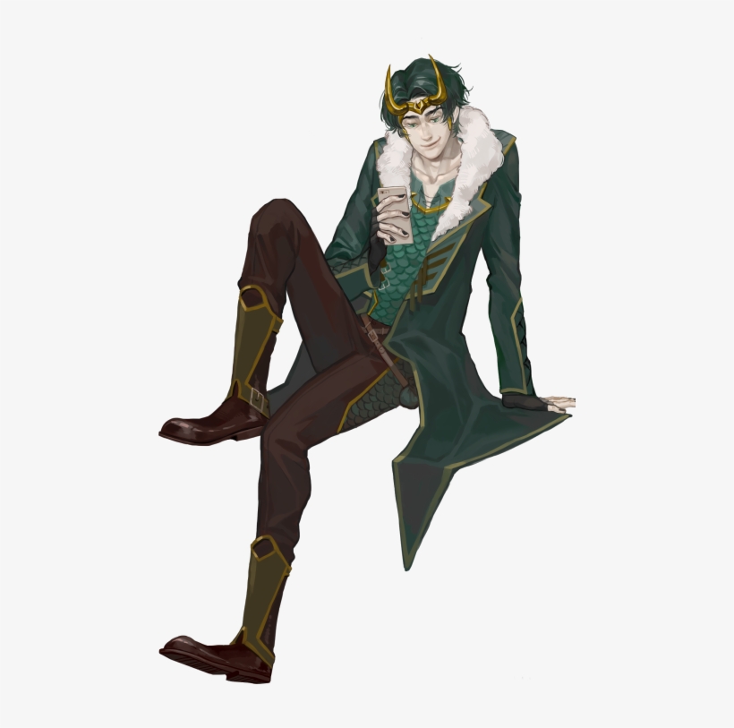 My Gooooorgeous Loki Commission From @yukinnn He's - Loki Agent Of Asgard Transparent, transparent png