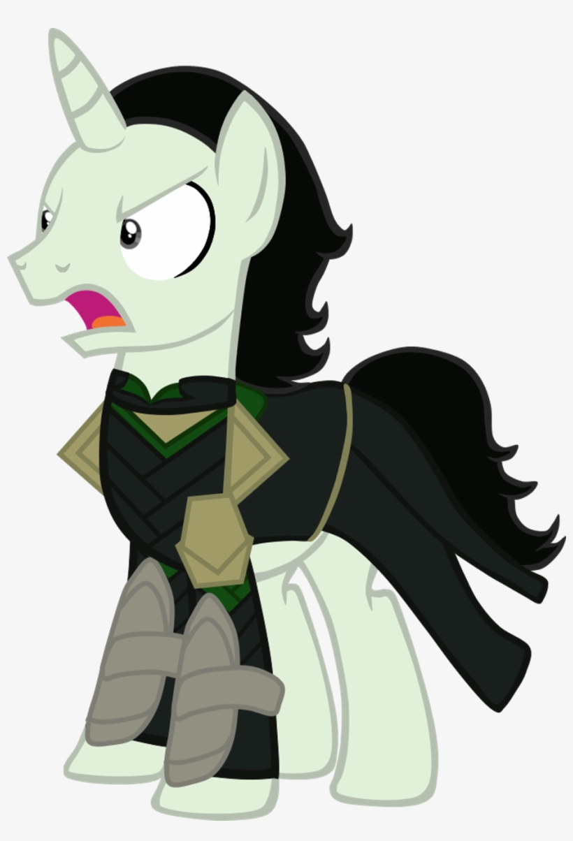 Theeditormlp, Clothes, Loki, Male, Ponified, Pony, - Loki Pony, transparent png
