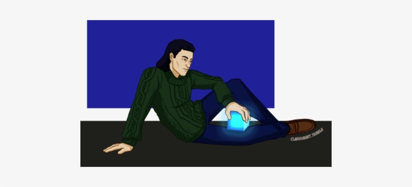 I Saw A Post Made By @veliseraptor About Art Of Loki - Sitting, transparent png
