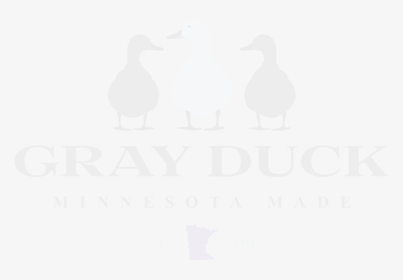 Logo Gray Duck Inverted Png - Gray Duck Vodka, transparent png