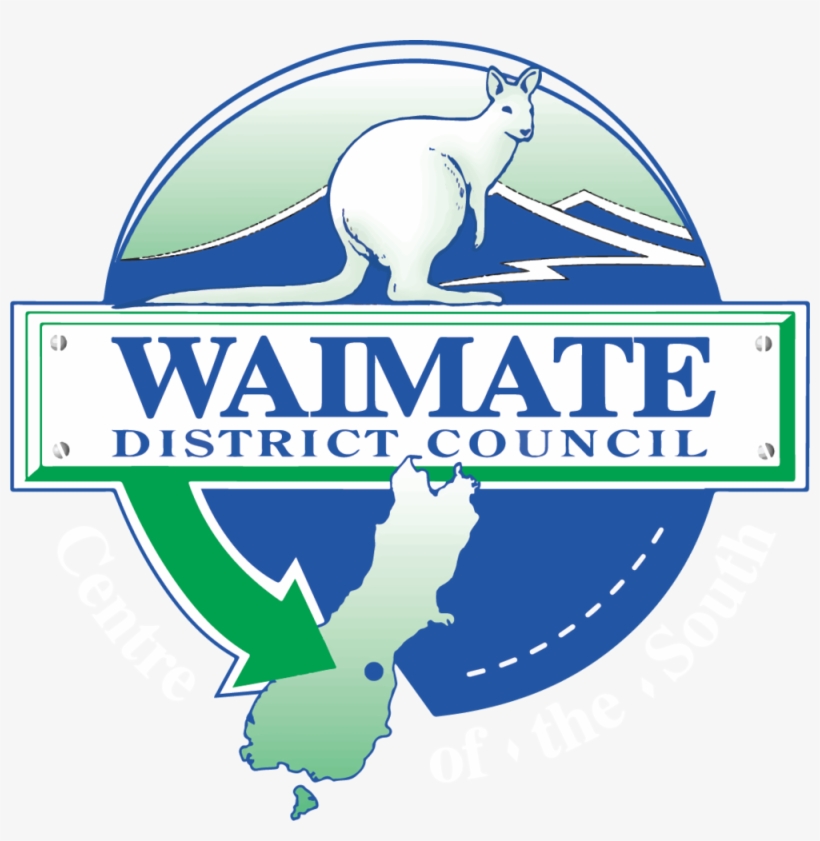 White Logo - Waimate District Council, transparent png