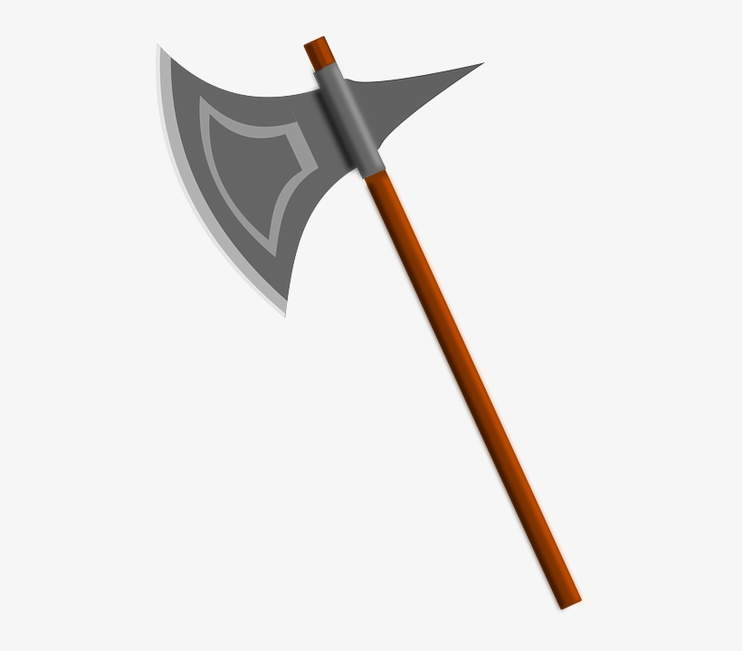 Battle Axe, Axe, Weapon, Executioner's Axe, Medieval - Executioners Axe Clipart, transparent png
