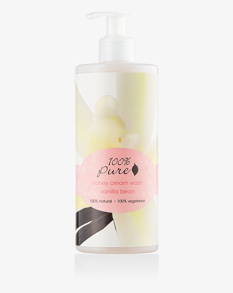 Honey Cream Wash Vanilla Bean - Shower Gel, transparent png