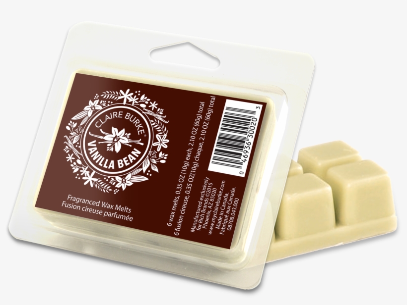 Vanilla Bean™ Wax Melts - Claire Burke Vanilla Bean Fragranced Wax Melts, transparent png
