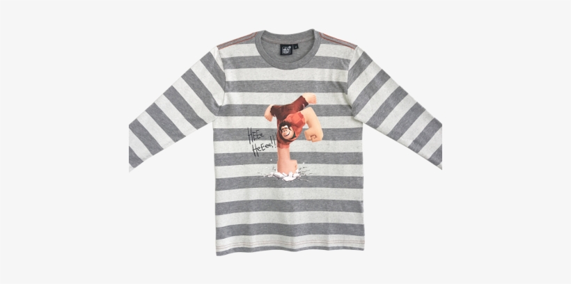 Wreck It Ralph 2 Graphic T-shirt - Boys Stripe Tee, transparent png