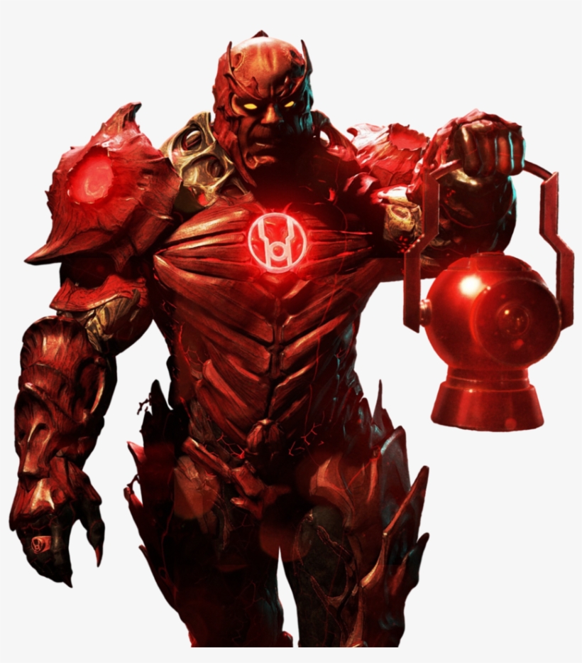 Red Lantern Atrocitus Transparent Background By Camo - Injustice 2 Deluxe Edition (xbox One), transparent png