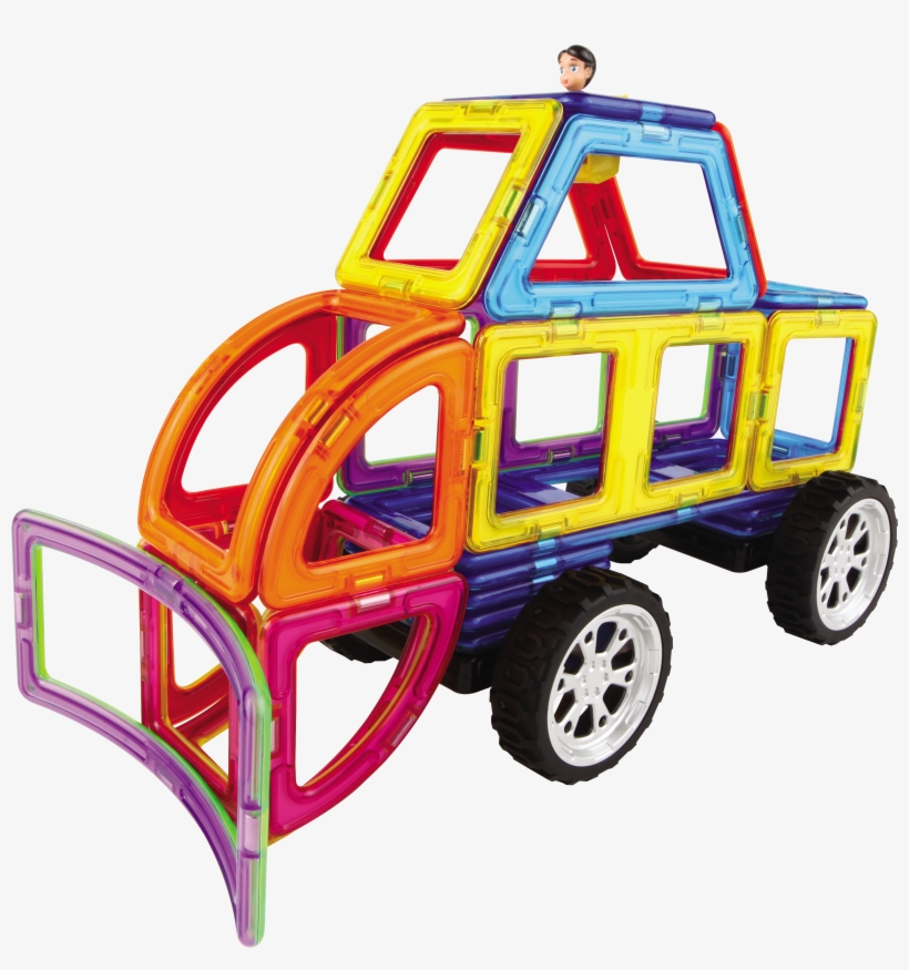 8m Compact Car 25 Dec 2017 - Конструктор Magformers Магнитный Mastermind Set, transparent png