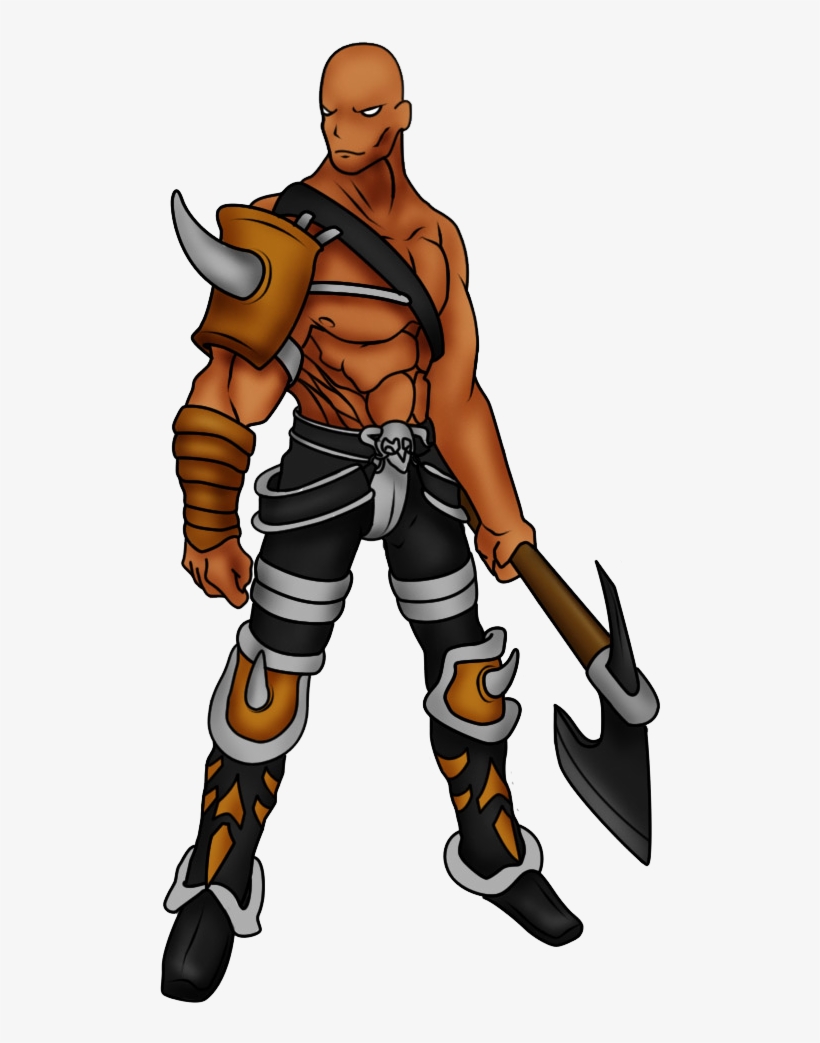 Armed With Large Axes, These Titans Deal Out More Damage - Cartoon, transparent png