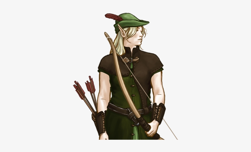 Elvish Archer Female - Wesnoth Elf, transparent png