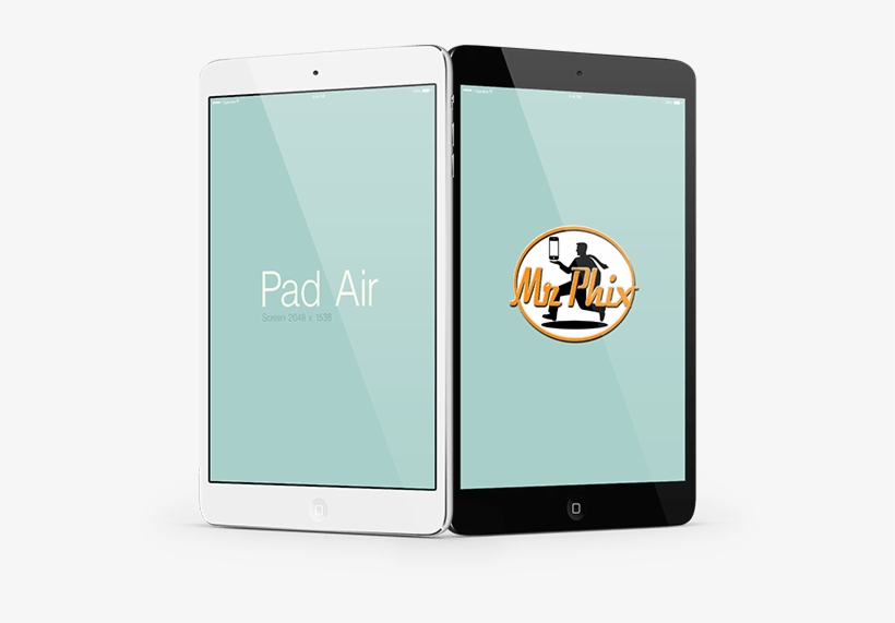 Ipad Air Mockup Black And White Back To - Ipad Air Mockup Transparent, transparent png