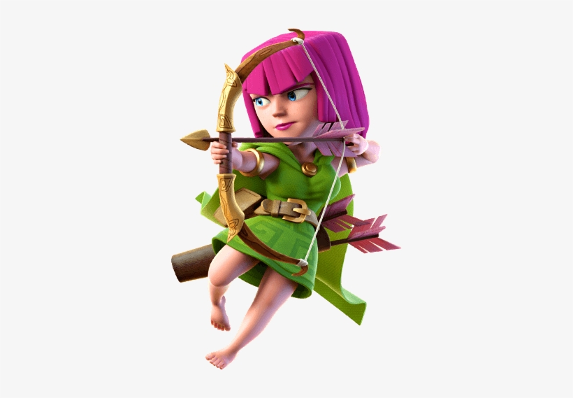 05/20/2015 - Clash Of Clans Arqueras, transparent png