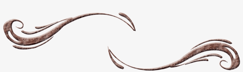 Brown Scrolls - Necklace, transparent png