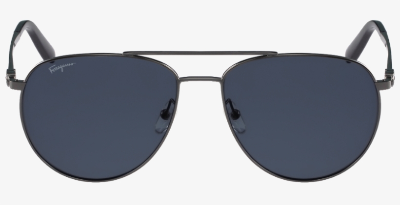 Aviators Png - Salvatore Ferragamo Sf 157s 015 Grey Women/men Sunglasses, transparent png