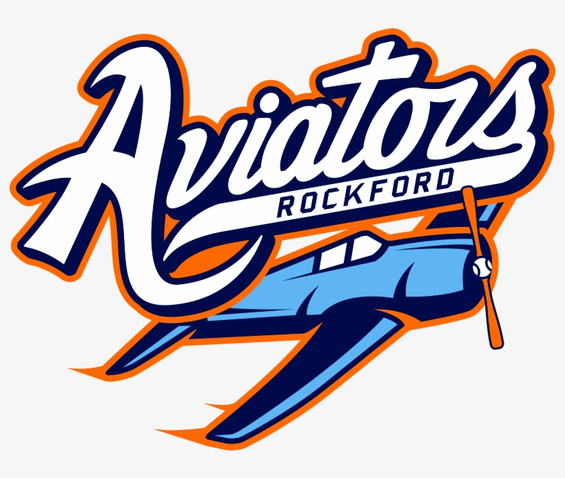 Aviators - Rockford Aviators Logo, transparent png