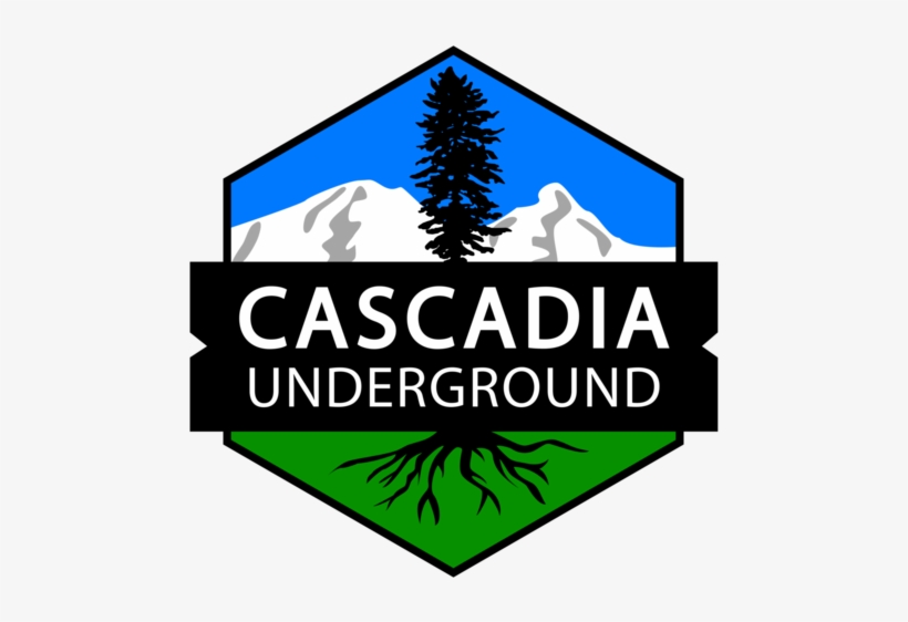 Cascadia Underground Logo, transparent png