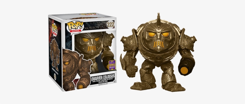 The Elder Scrolls Online Figure Dwarven Colossus Pop - Pop Figure Dwarven Colossus, transparent png
