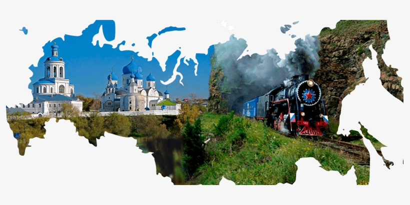 Russia Map, transparent png
