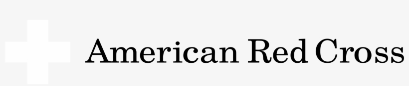 American Red Cross Logo Black And White - American Red Cross Logo, transparent png