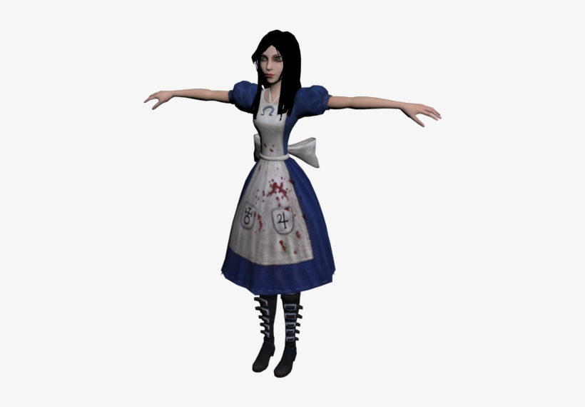 Download Zip Archive - Alice Madness Returns Model, transparent png