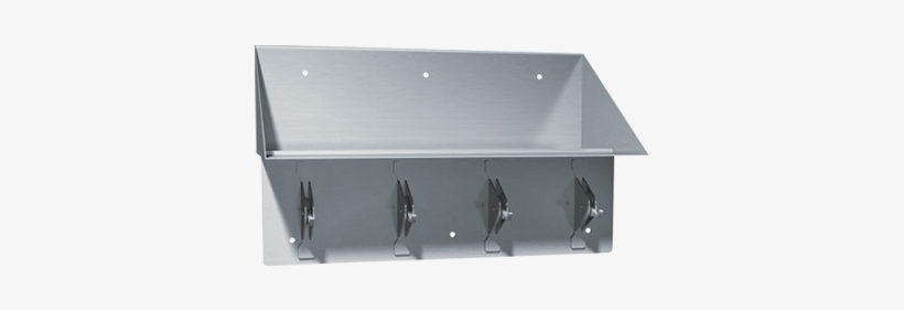 Book Shelf - American Specialties Wall Mounted Clothes And Towel, transparent png