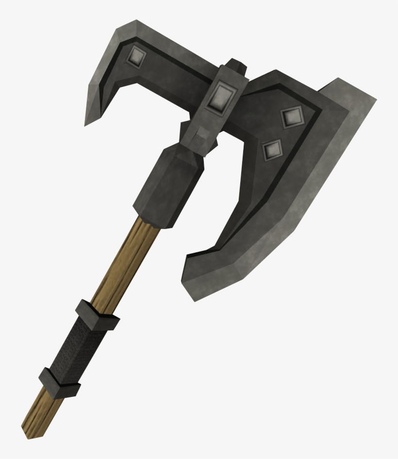 Iron Battleaxe Detail - Giant Battle Axe, transparent png