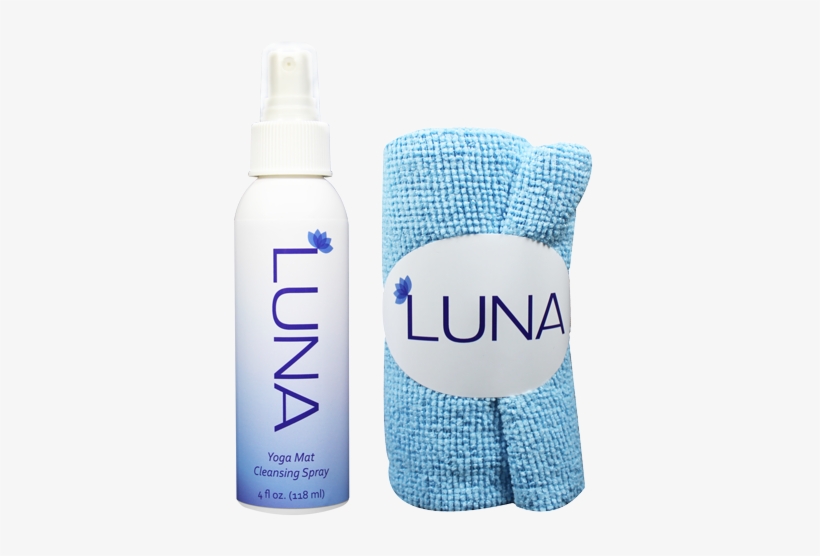 Luna Yoga Mat Wash - Luna Yoga Mat Cleaner Spray Kit 4oz 100% Natural Organic, transparent png