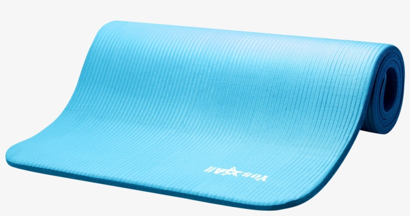 Extra Thick Exercise Yoga Mat With Carry Strap - Exercise Mat, transparent png