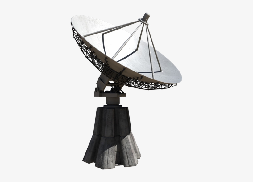Broadcast Services - Dish Antenna Png, transparent png