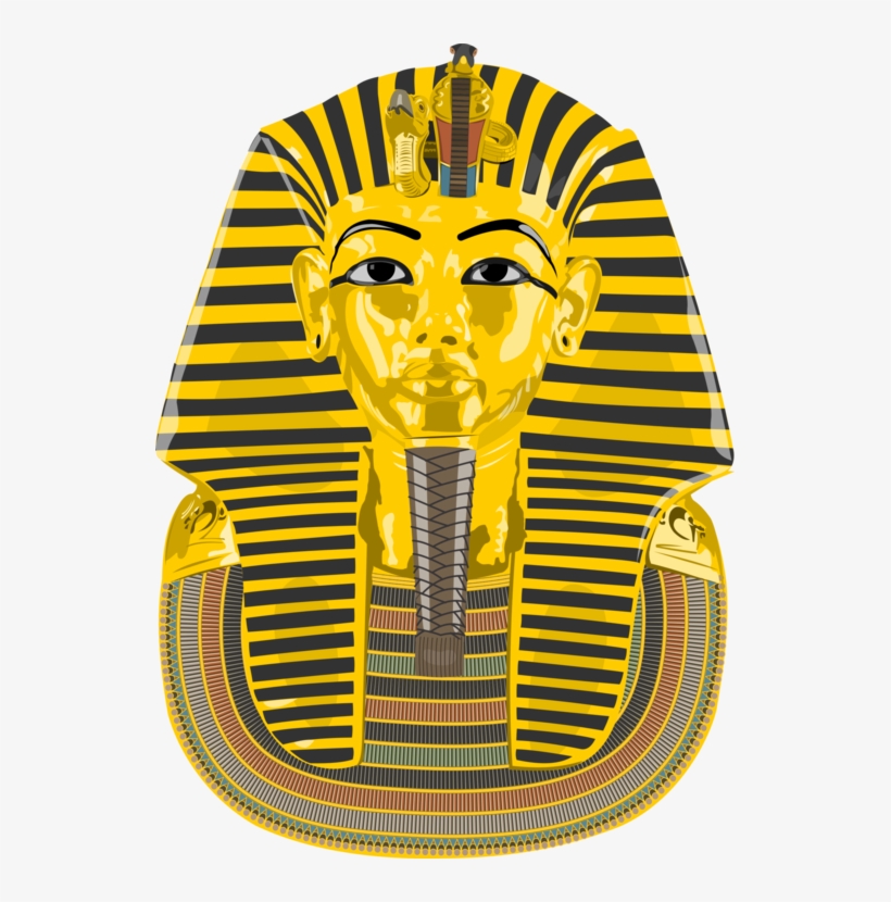 Ancient Egypt Mask Of Tutankhamun Pharaoh Egyptian - King Tut Clipart, transparent png