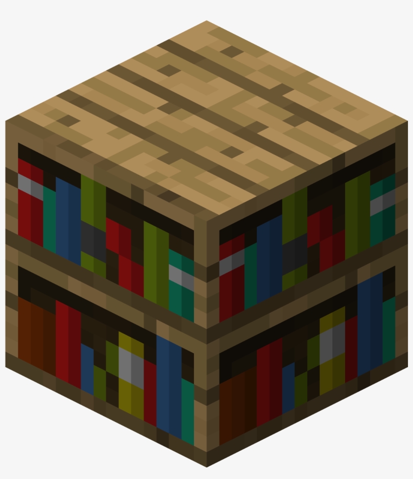 File History - Bloc De Bibliothèque Minecraft, transparent png