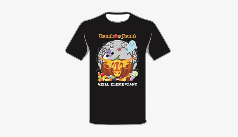 Trunk Or Treat T-shirt Order Form Limited Quantities - T-shirt, transparent png