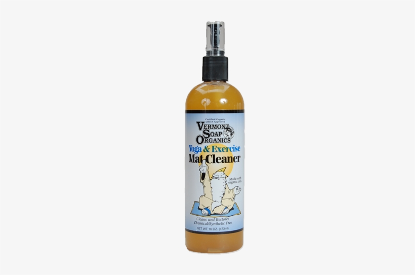 Yoga Mat Cleaner - Vermont Soap - Organic Yoga And Exercise Mat Wash -, transparent png