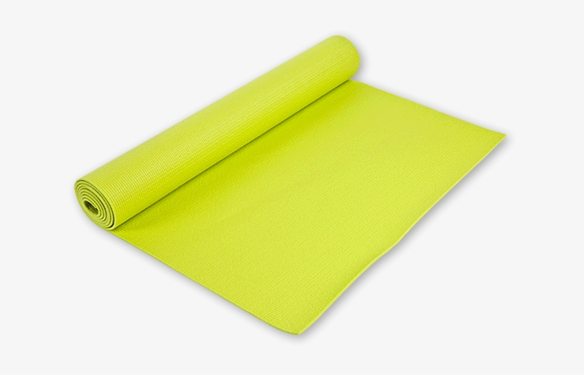 Yoga Mat - Plaid Polaire Microfibre Vert Anis, L230 Cm, transparent png