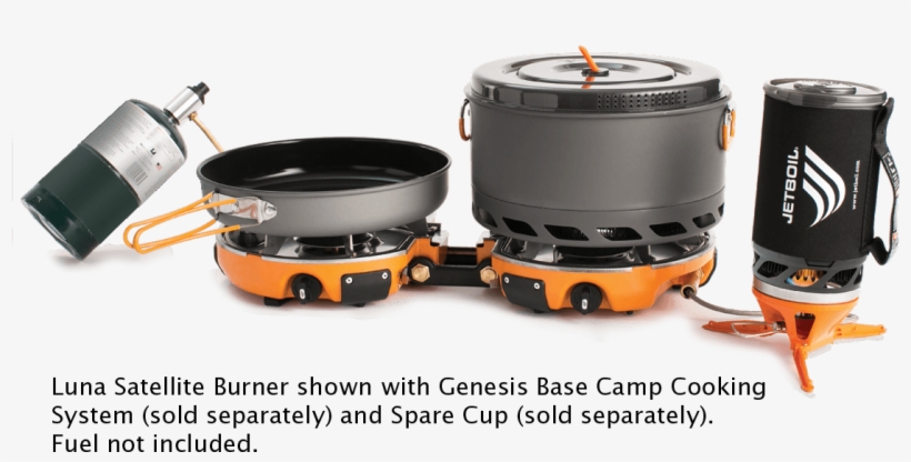 Jetboil Luna Satellite Burner - Jetboil Base Camp 2, transparent png
