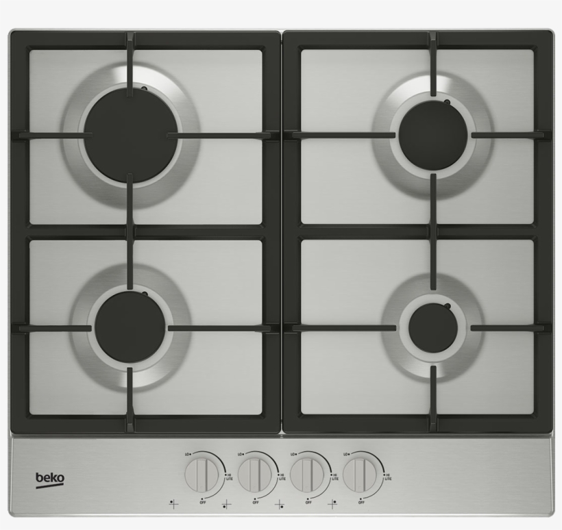 24" Built-in Cooktop - 24 Inch Gas Cooktop, transparent png