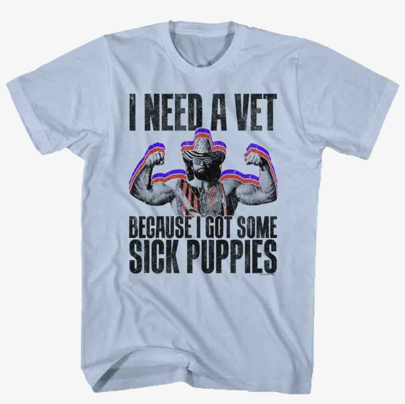 Sick Puppies Macho Man T-shirt - Macho Man - Sick Puppies T-shirt Size M, transparent png