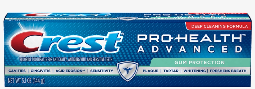 Crest Pro-health Advanced Gum Protection Toothpaste - Crest Pro Health Advanced Gum Protection, transparent png
