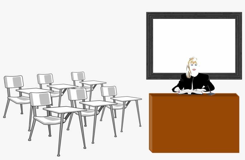 This Free Icons Png Design Of Teacher In Classroom, transparent png