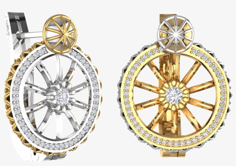 Gold Eari̇ngs By Galya Www - Gold, transparent png