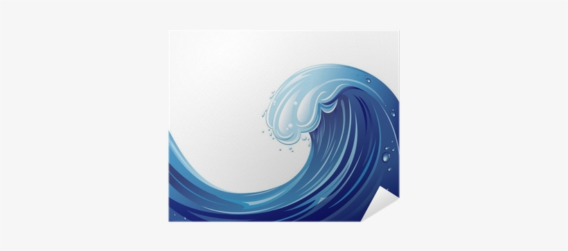Onda Mare Oceano Acqua Sea Ocean Wave Water Vector - Cafepress Sea Ocean Big Wave Water Tile Coaster, transparent png