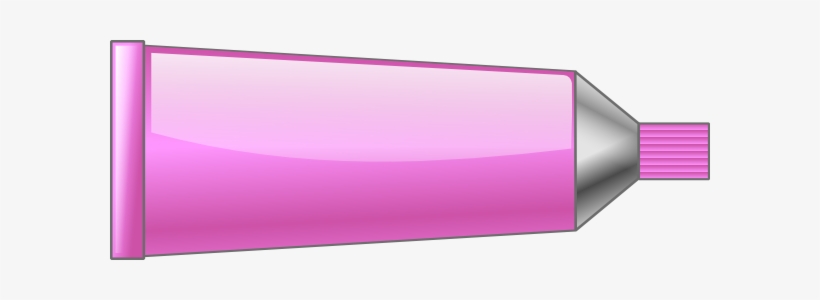 Color Tube Clip Art At Clker Com - Pink Color Tube, transparent png