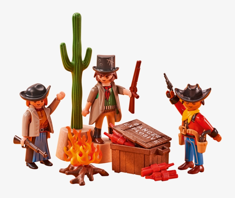 Playmobil - 6546 - Western Bandit - Playmobil 6546, transparent png