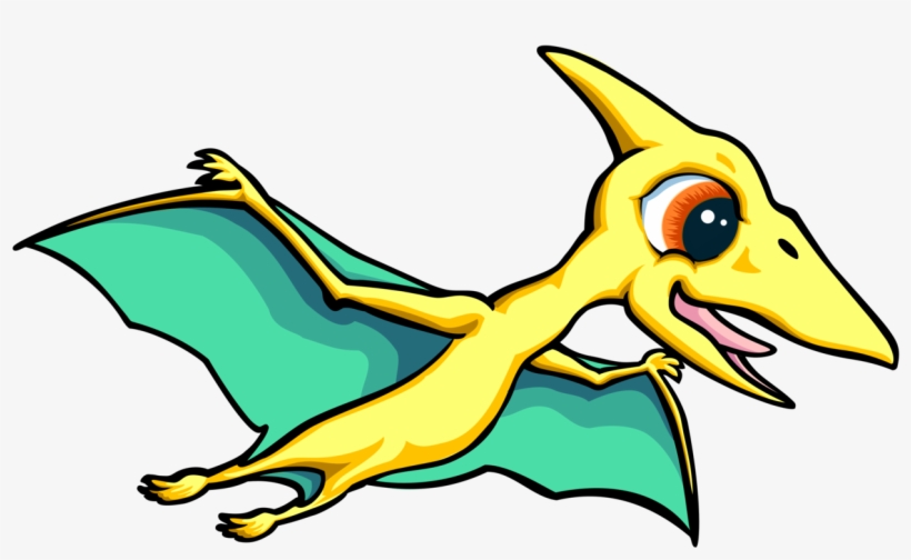 Baby Pteranodon Pterosaurs Dinosaur Pterodactyl - Pteranodon Clipart, transparent png