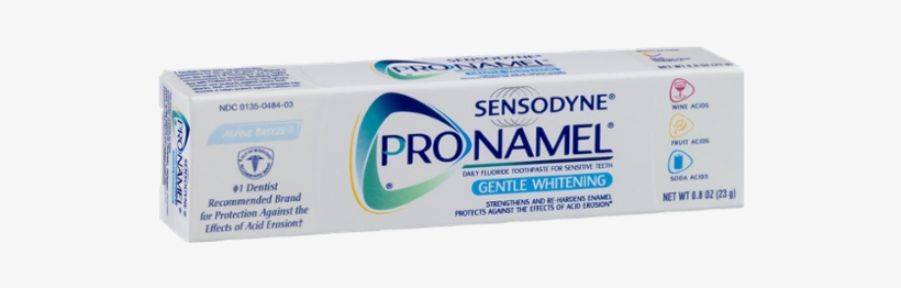 Sensodyne Pronamel Gentle Whitening Daily Fluoride - Sensodyne Pronamel Gentle Whitening Toothpaste, transparent png