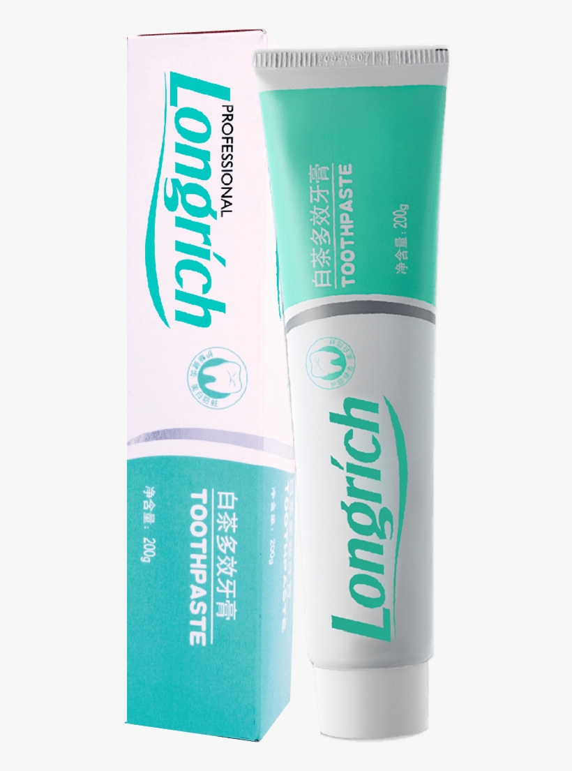 Toothpaste - Longrich Toothpaste 200g, transparent png